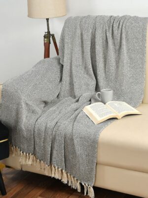 Grey Throw