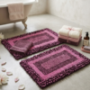 Cotton Bathroom Mat Set of 2 | 40x60 cm Super Soft & Absorbent for Home, Office, Hotel