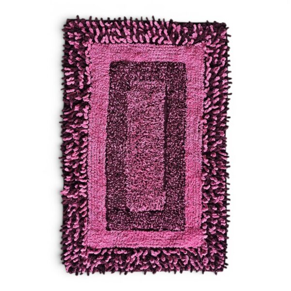 Cotton Bathroom Mat Set of 2 | 40x60 cm Super Soft & Absorbent for Home, Office, Hotel