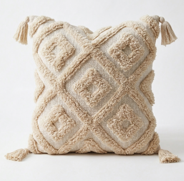 Sofa Cushion Cover Cotton for Living Room Couch Soft Pillow Covers