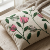 Gemini_Generated_Image_arq46yarq46yarq4 Decorative Embroidery | Premium Tufted Cushion Cover in 16x16 inches for Couch, Chair, Sofa, Bedroom, Living Room - Set of 2