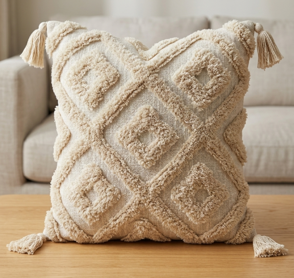 Sofa Cushion Cover Cotton for Living Room Couch Soft Pillow Covers