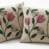 Gemini_Generated_Image_gfgt2mgfgt2mgfgt Decorative Embroidery | Premium Tufted Cushion Cover in 16x16 inches for Couch, Chair, Sofa, Bedroom, Living Room - Set of 2