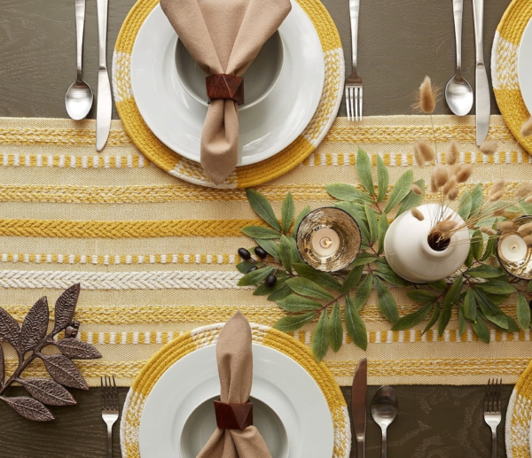 Gemini_Generated_Image_rmrzf8rmrzf8rmrz Premium Cotton Dining Table Runner, 14 x 72 Inch, Farmhouse Style Table Decor with Elegant Tassels, Perfect for Dining, Coffee, and Console Tables